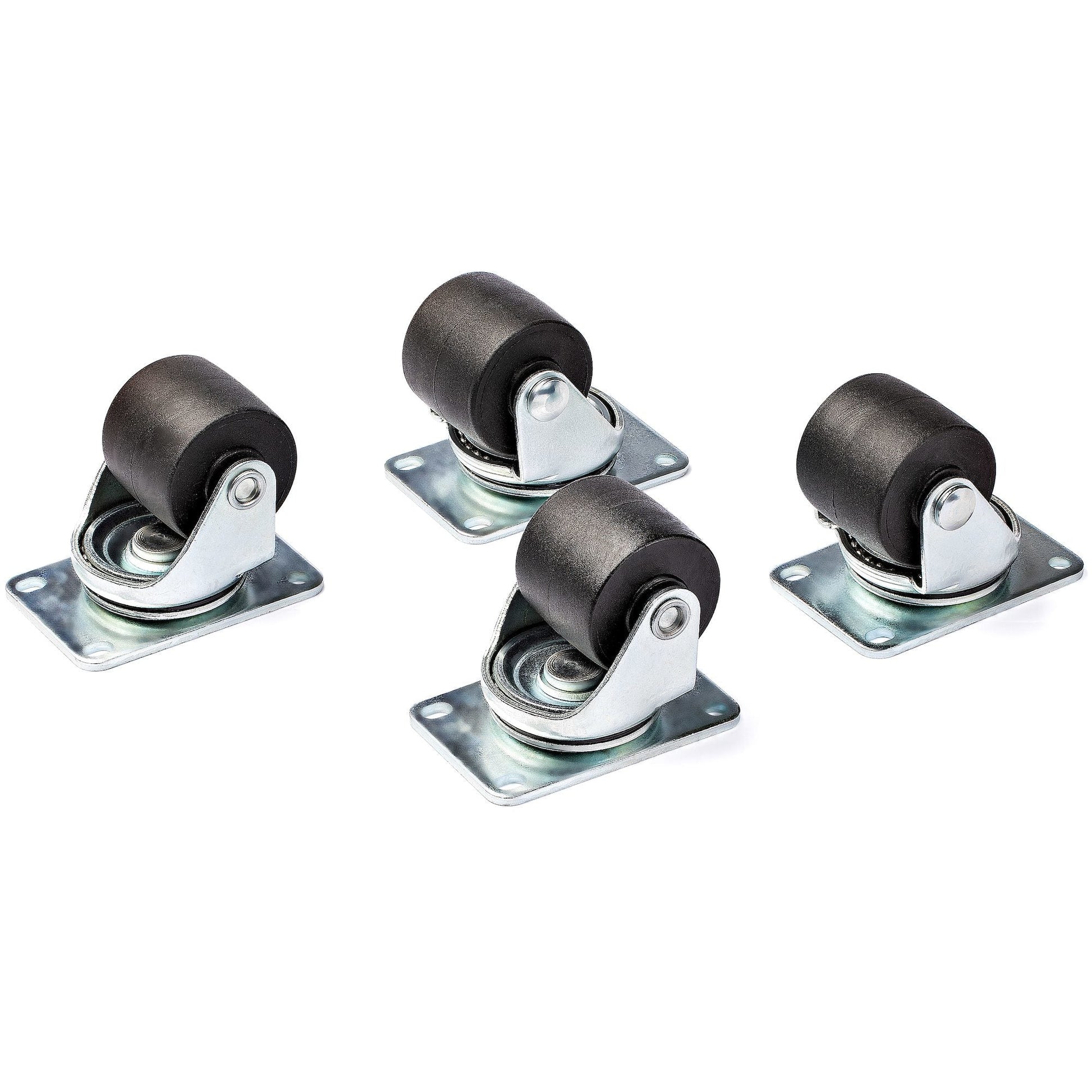 Startech.Com Heavy Duty Casters For Server Racks/Cabinets - Set Of 4 Universal M6 2-Inch Caster