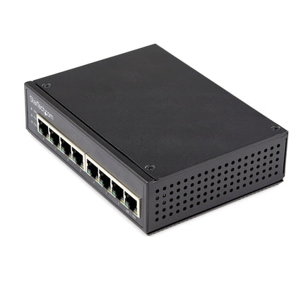 Startech.Com Industrial 8 Port Gigabit Poe Switch - 30W - Power Over Ethernet Switch - Gbe Poe+