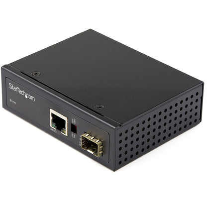 Startech.Com Industrial Fiber To Ethernet Media Converter - 1Gbps Sfp To Rj45/ Cat6 -