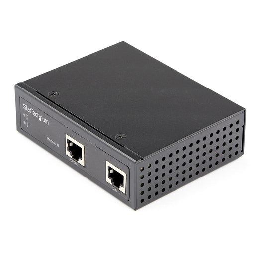 Startech.Com Industrial Gigabit Ethernet Poe Injector - 30W 802.3At Poe+ Midspan 48V-56Vdc Din