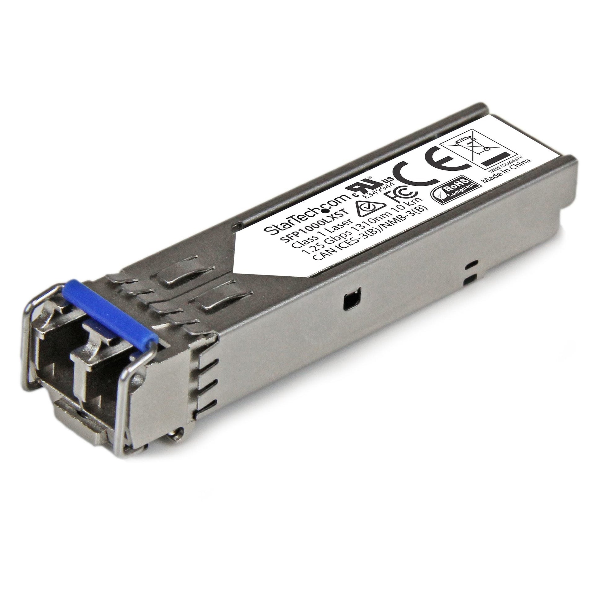 Startech.Com Msa Uncoded Sfp Module - 1000Base-Lx - 1Gbe Single Mode Fiber (Smf) Optic Transceiver - 1Ge Gigabit Ethernet Sfp - Lc 10Km - 1310Nm - Ddm