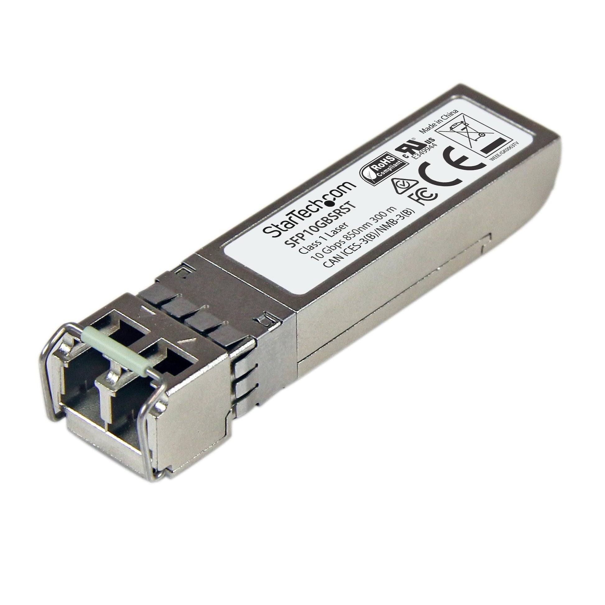 Startech.Com Msa Uncoded Sfp+ Module - 10Gbase-Sr - 10Gbe Multi Mode Fiber (Mmf) Optic Transceiver -