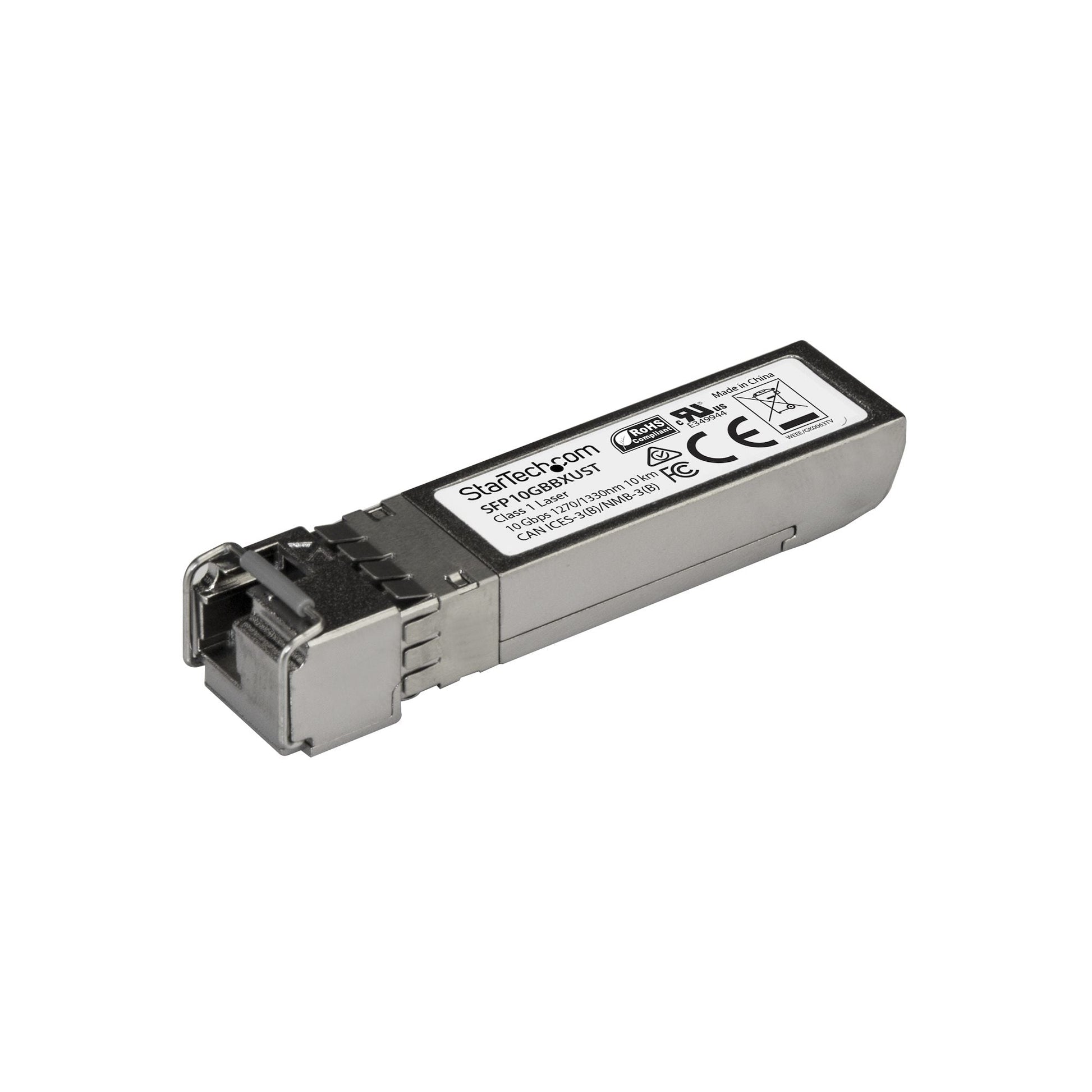 Startech.Com Msa Uncoded Sfp+ Transceiver Module - 10Gbase-Bx - 10 Gbe Gigabit Ethernet Bidi Fiber (Smf) (Sfp10Gbbxust)