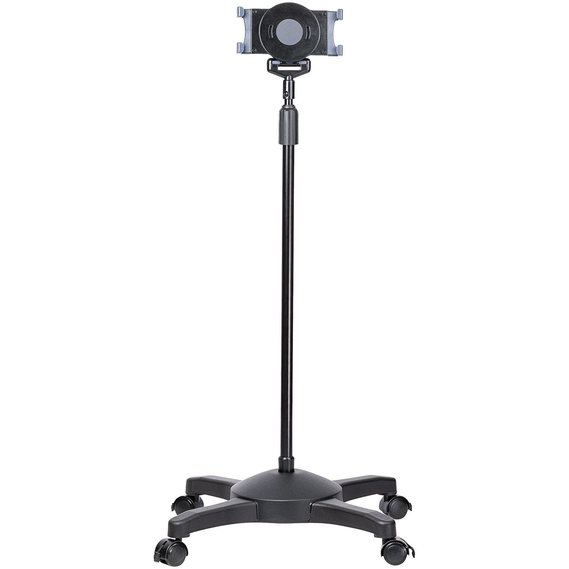 Startech.Com Mobile Tablet Stand With Lockable Wheels - Height Adjustable - Universal Rolling
