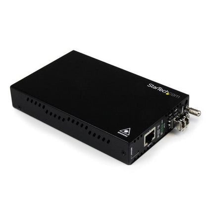 Startech.Com Oam Managed Gigabit Ethernet Fiber Media Converter - Multi Mode Lc 550M - 802.3Ah Compliant