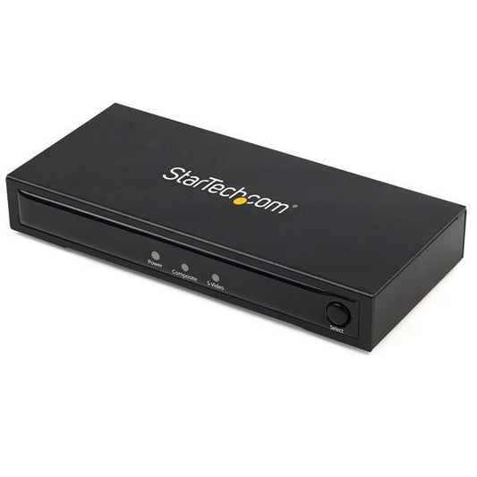 Startech.Com S-Video Or Composite To Hdmi Converter With Audio - 720P - Ntsc And Pal