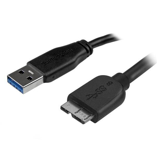 Startech.Com Slim Micro Usb 3.0 Cable - M/M - 2M (6Ft)