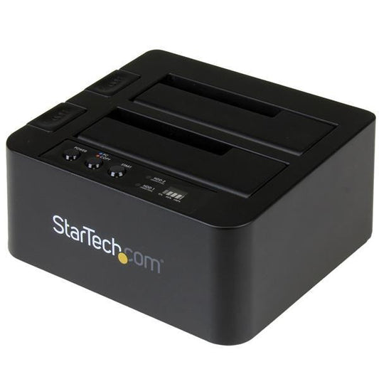 Startech.Com Usb 3.1 (10Gbps) Standalone Duplicator Dock For 2.5" & 3.5" Sata Ssd/Hdd Drives - With Fast-Speed Duplication Up To 28Gb/Min
