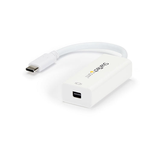 Startech.Com Usb-C To Mini Displayport Adapter - 4K 60Hz - White