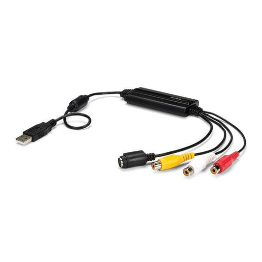 Startech.Com Usb Video Capture Adapter Cable - S-Video/Composite To Usb 2.0 Sd Video Capture