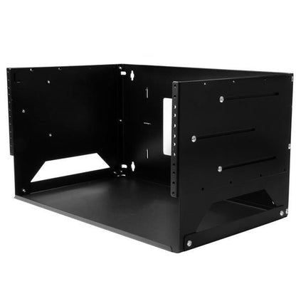 Startech.Com Wall-Mount Server Rack With Built-In Shelf - Solid Steel - 4U