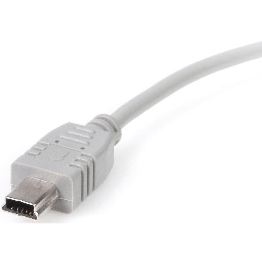 Startech.Com 1 Ft Mini Usb 2.0 Cable - A To Mini B - M/M