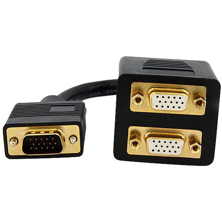 Startech.Com 1 Ft Vga To 2X Vga Video Splitter Cable  M/F