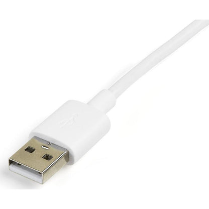 Startech.Com 1 M (3 Ft.) 2 In 1 Charging Cable - Usb To Lightning Or Micro-Usb For Iphone / Ipad /