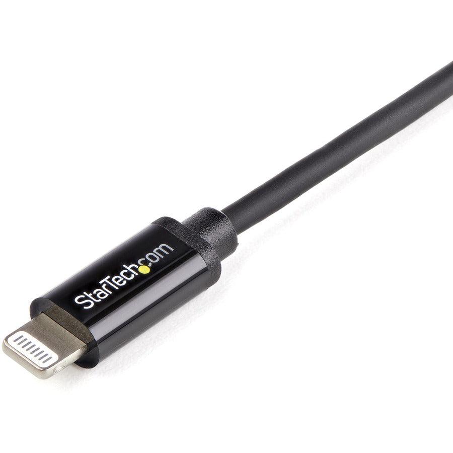 Startech.Com 1 M (3 Ft.) Usb To Lightning Cable - Iphone / Ipad / Ipod Charger Cable - High Speed Usblt1Mb