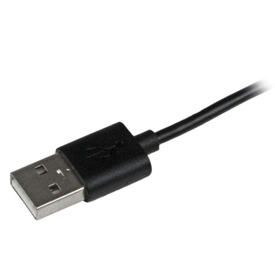 Startech.Com 1 M (3 Ft.) Usb To Lightning Cable - Right Angle Iphone / Ipad / Ipod Charger Cable -