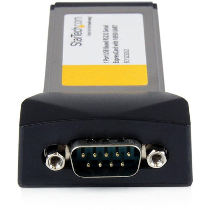Startech.Com 1 Port Expresscard To Rs232 Db9 Serial Adapter Card W/ 16950 - Usb Based