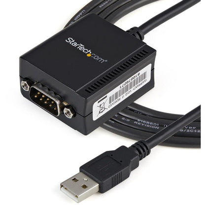 Startech.Com 1 Port Ftdi Usb To Serial Rs232 Adapter Cable With Com Retention