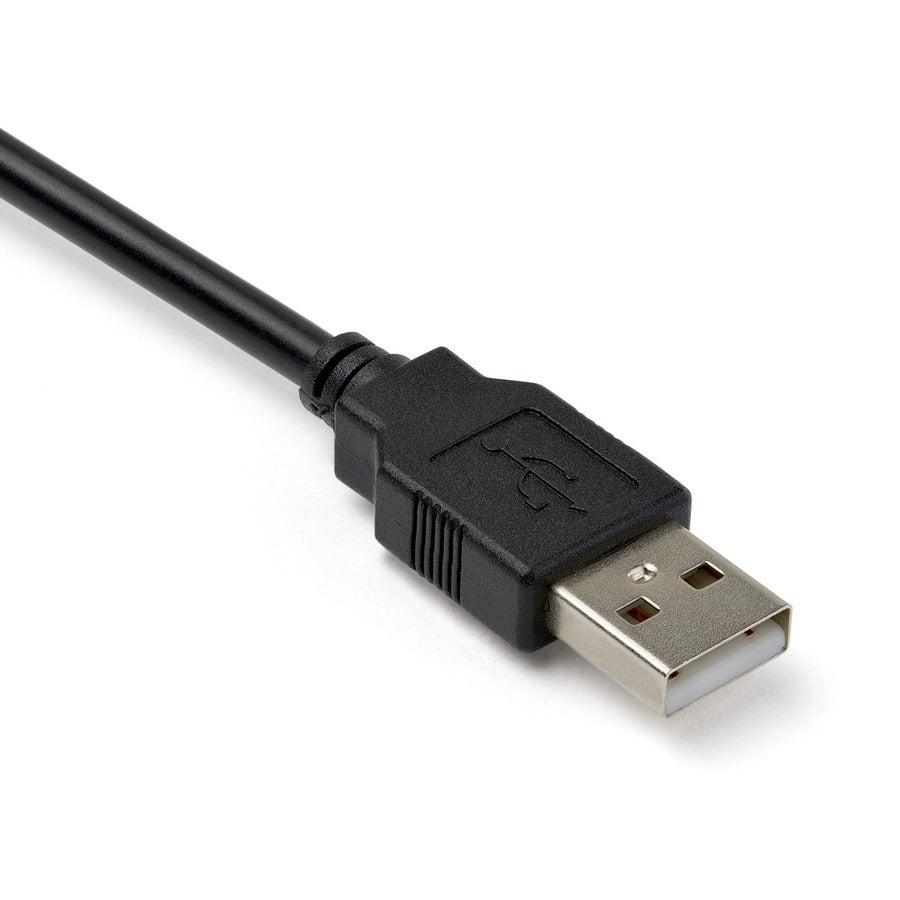 Startech.Com 1 Port Professional Usb To Serial Adapter Cable With Com Retention