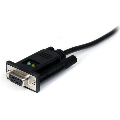 Startech.Com 1 Port Usb To Null Modem Rs232 Db9 Serial Dce Adapter Cable With Ftdi