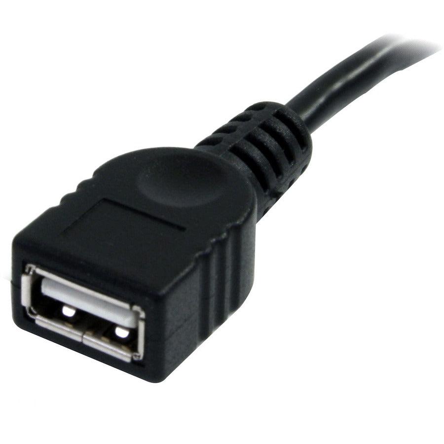 Startech.Com 10 Ft Black Usb 2.0 Extension Cable A To A - M/F