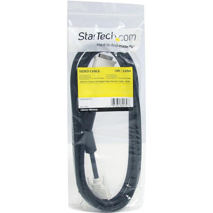 Startech.Com 10 Ft Dvi-D Dual Link Cable - M/M