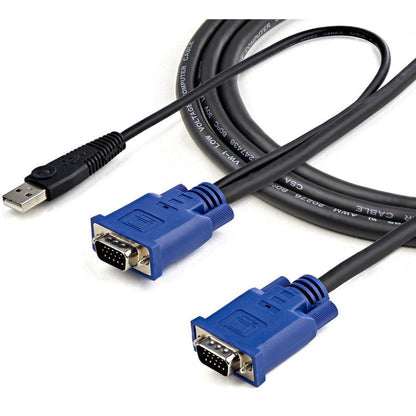 Startech.Com 10 Ft Ultra Thin Usb Vga 2-In-1 Kvm Cable