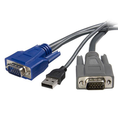 Startech.Com 10 Ft Ultra-Thin Usb Vga 2-In-1 Kvm Cable