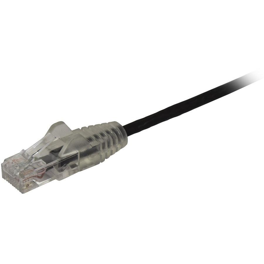 Startech.Com 10 Ft. Cat6 Ethernet Cable - Slim - Snagless Rj45 Connectors - Black