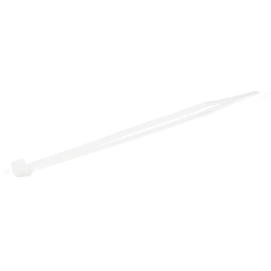 Startech.Com 1000 Pack 4" Cable Ties - White Small Nylon/Plastic Zip Tie - Adjustable