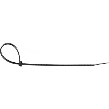 Startech.Com 1000 Pack 8" Cable Ties - Black Large Nylon/Plastic Zip Tie - Adjustable
