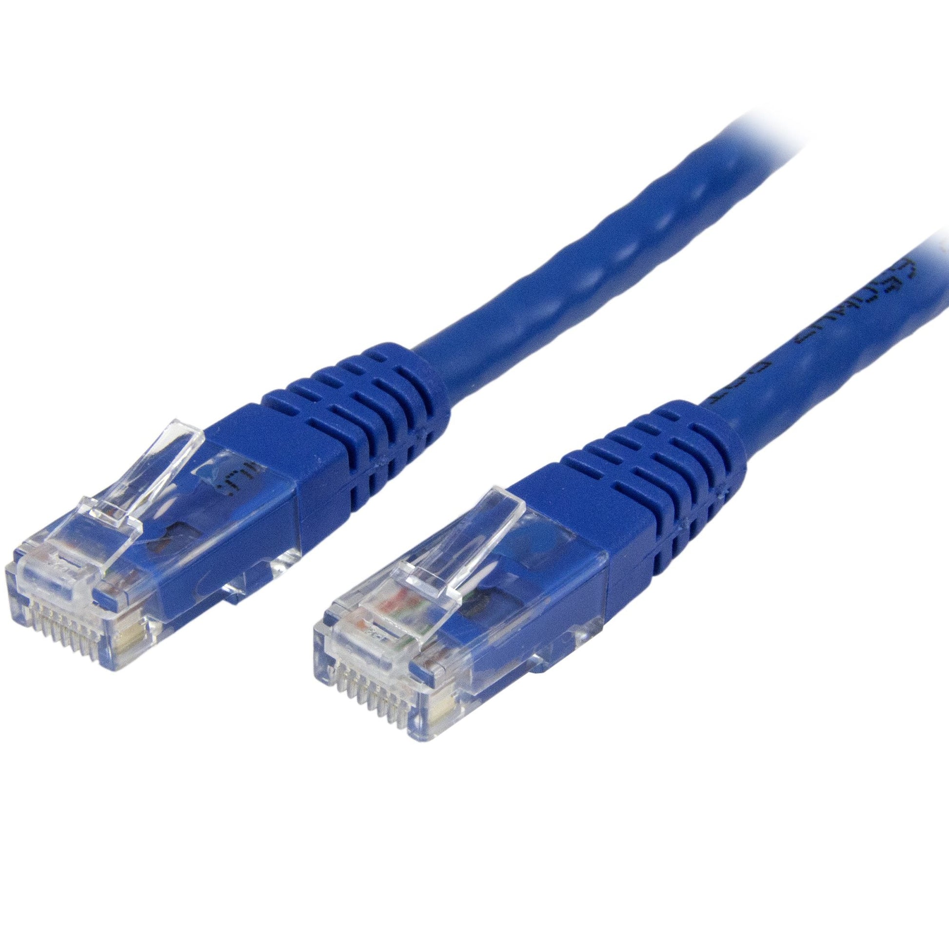 Startech.Com 100Ft Cat6 Ethernet Cable - Blue Cat 6 Gigabit Ethernet Wire -650Mhz 100W Poe Rj45 C6Patch100Bl