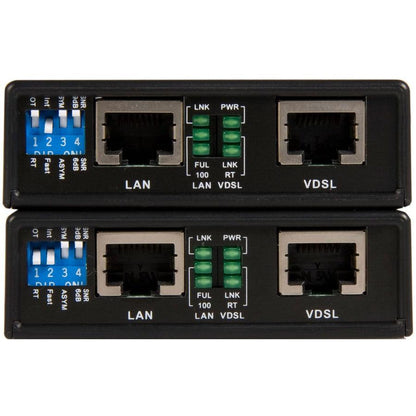 Startech.Com 10/100 Vdsl2 Ethernet Extender Kit Over Single Pair Wire  1Km