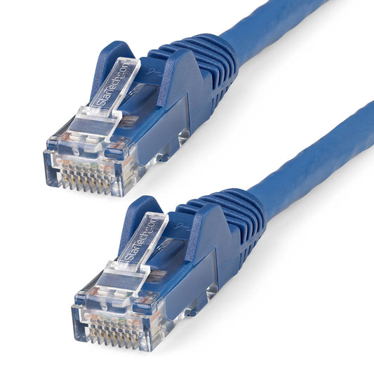 Startech.Com 10Ft (3M) Cat6 Ethernet Cable - Lszh (Low Smoke Zero Halogen) - 10 Gigabit 650Mhz N6Lpatch10Bl