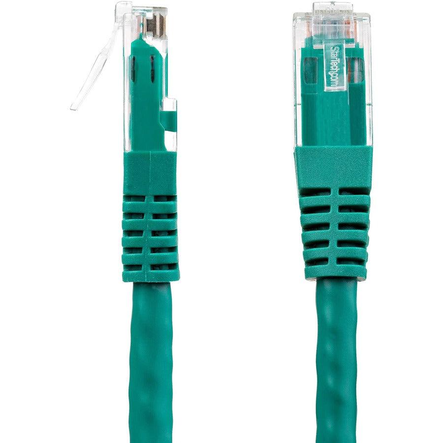 Startech.Com 10Ft Cat6 Ethernet Cable - Green Cat 6 Gigabit Ethernet Wire -650Mhz 100W Poe Rj45 C6Patch10Gn