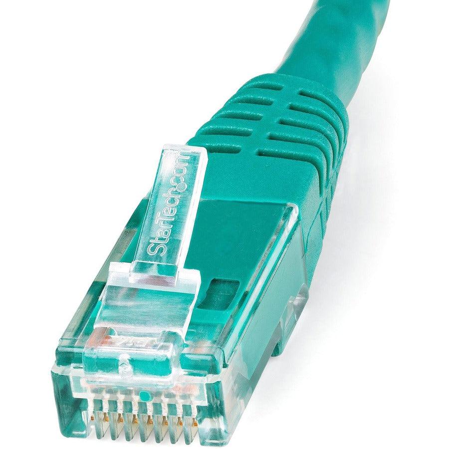 Startech.Com 10Ft Cat6 Ethernet Cable - Green Cat 6 Gigabit Ethernet Wire -650Mhz 100W Poe Rj45 C6Patch10Gn