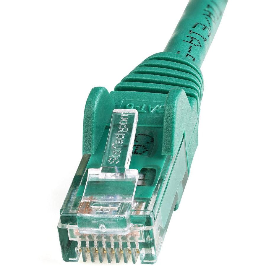 Startech.Com 10Ft Cat6 Ethernet Cable - Green Cat 6 Gigabit Ethernet Wire -650Mhz 100W Poe Rj45 N6Patch10Gn