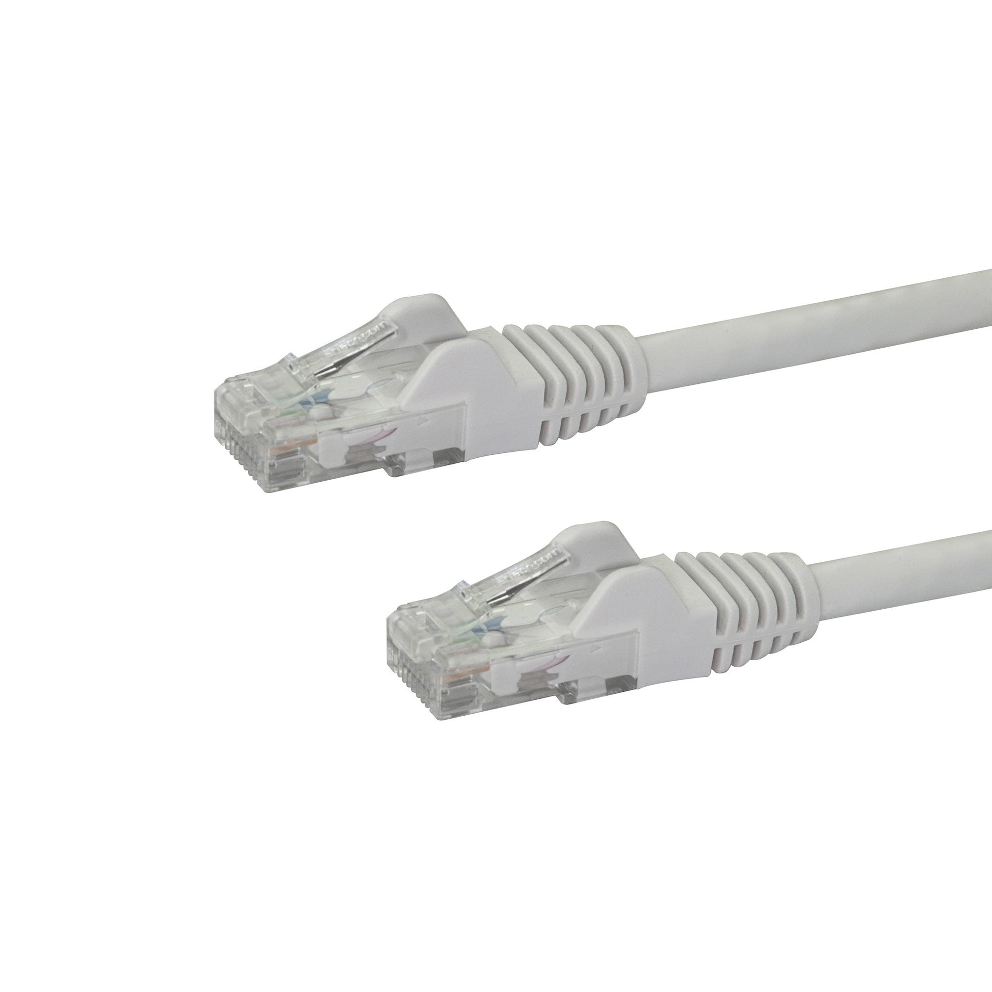 Startech.Com 10Ft Cat6 Ethernet Cable - White Cat 6 Gigabit Ethernet Wire -650Mhz 100W Poe Rj45 N6Patch10Wh