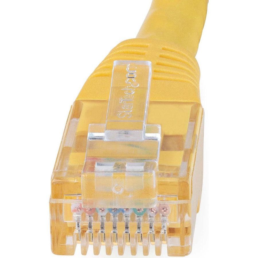 Startech.Com 10Ft Cat6 Ethernet Cable - Yellow Cat 6 Gigabit Ethernet Wire -650Mhz 100W Poe Rj45 Utp