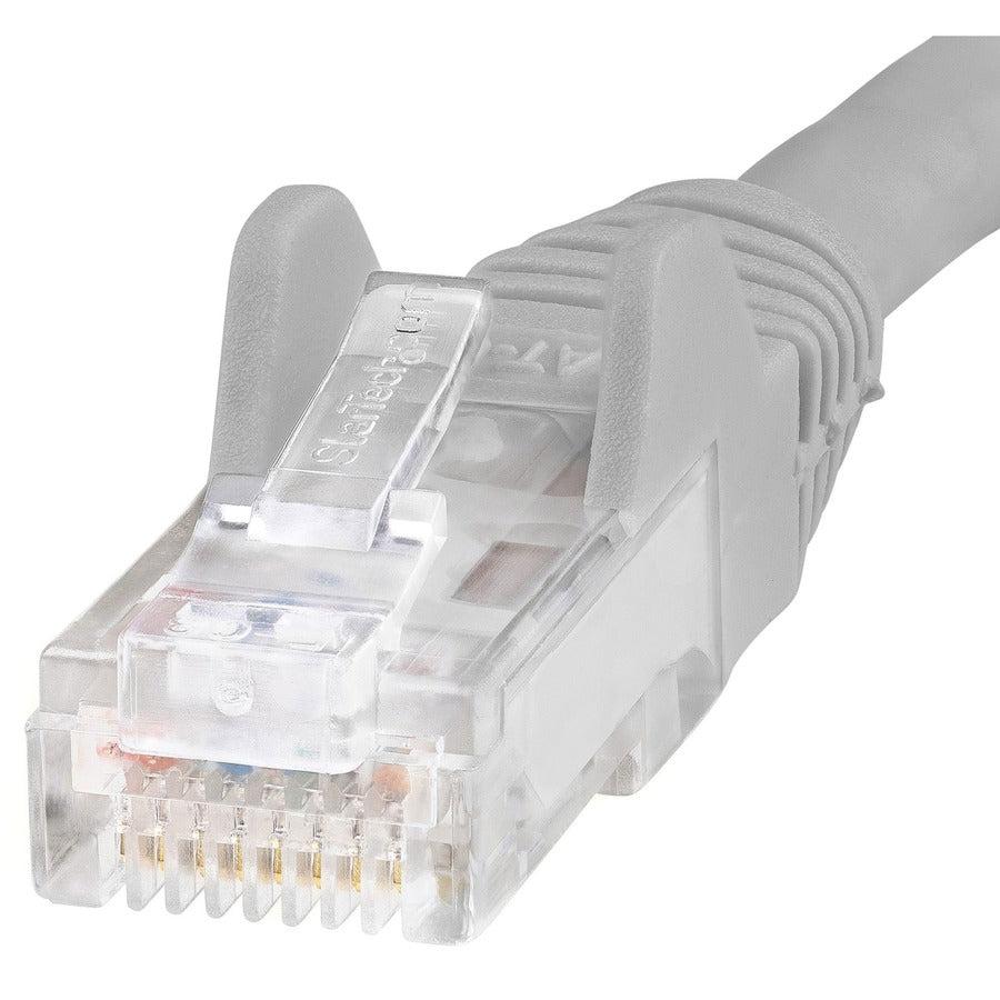 Startech.Com 12Ft Cat6 Ethernet Cable - Gray Cat 6 Gigabit Ethernet Wire -650Mhz 100W Poe Rj45 Utp