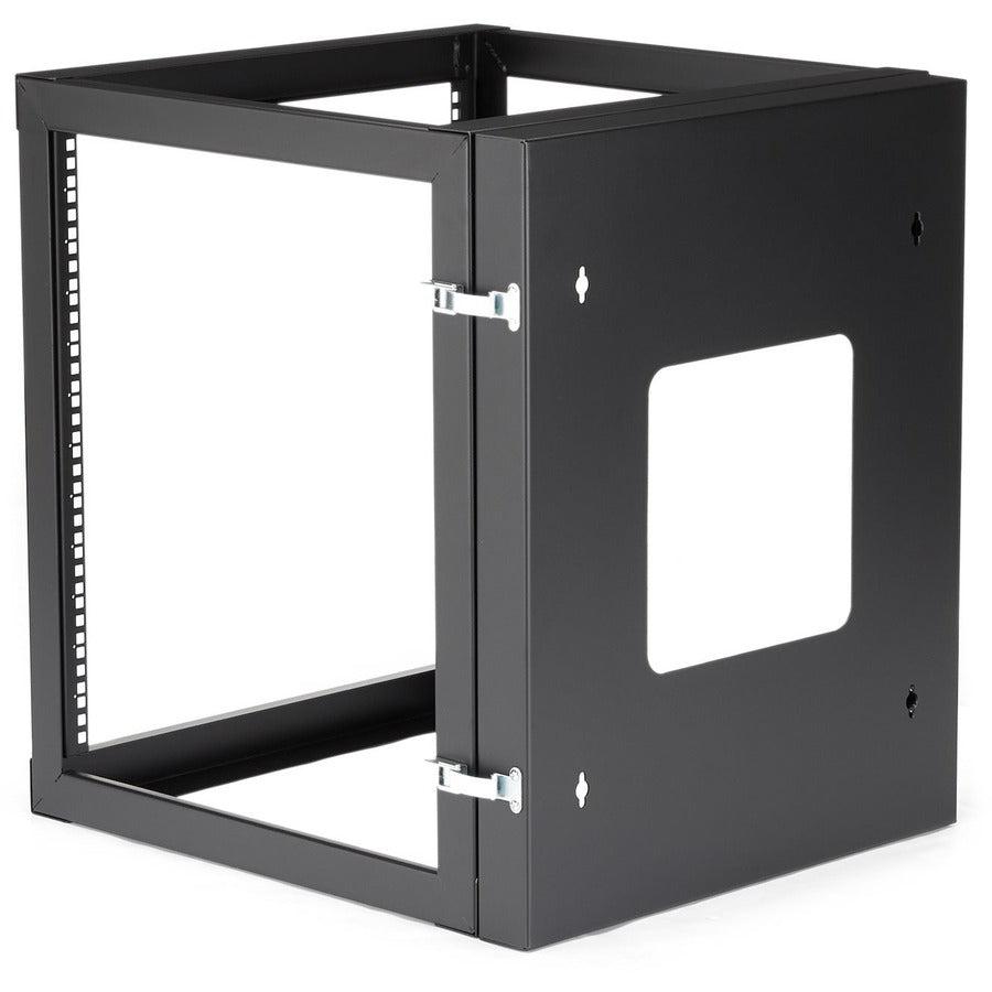 Startech.Com 12U 22In Depth Hinged Open Frame Wall Mount Server Rack