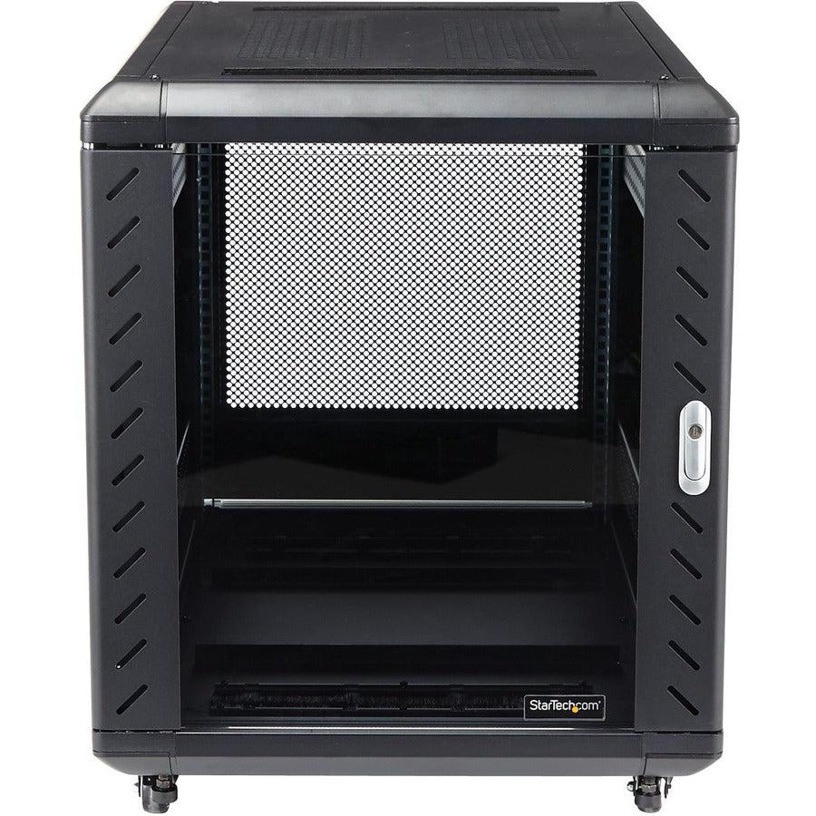 Startech.Com 12U 36In Knock-Down Server Rack Cabinet With Casters