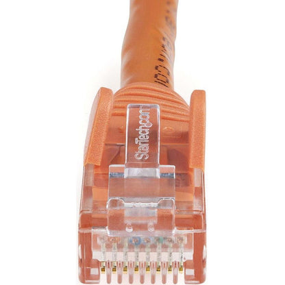 Startech.Com 14Ft Cat6 Ethernet Cable - Orange Cat 6 Gigabit Ethernet Wire -650Mhz 100W Poe Rj45 Utp