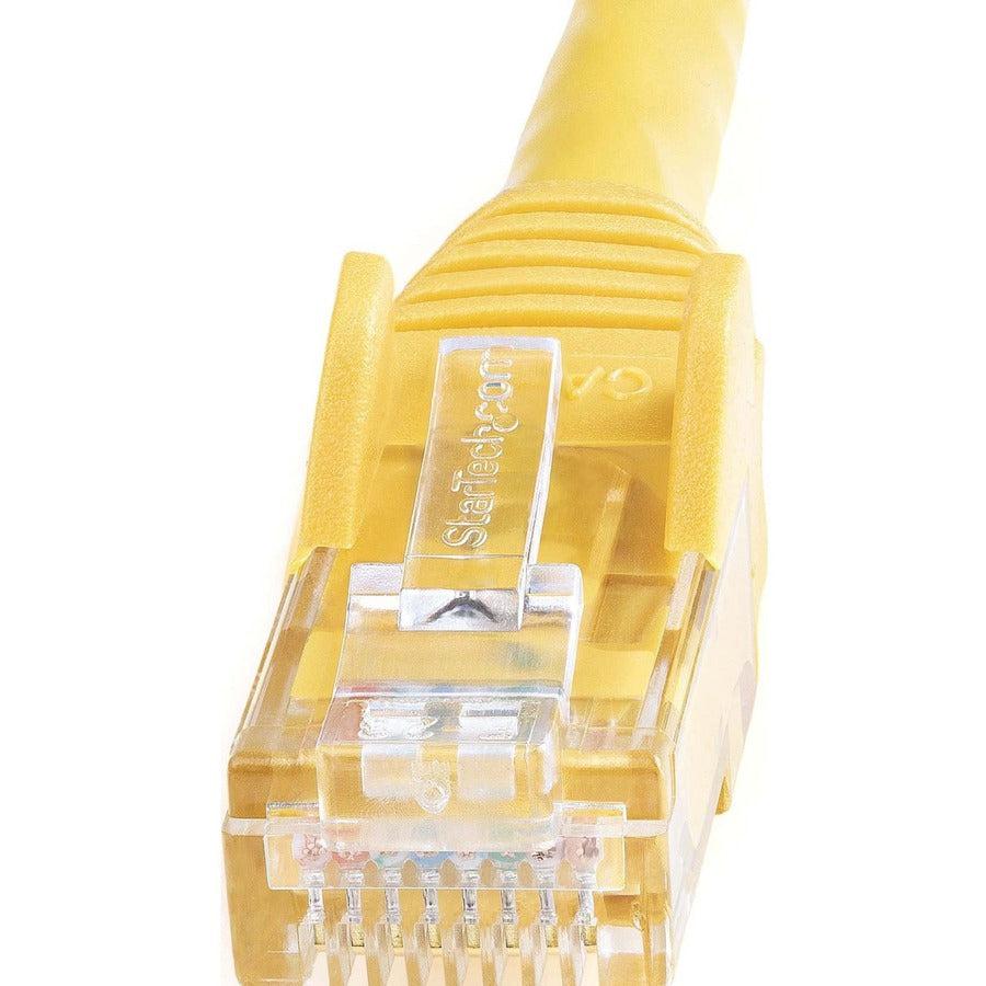 Startech.Com 14Ft Cat6 Ethernet Cable - Yellow Cat 6 Gigabit Ethernet Wire -650Mhz 100W Poe Rj45 Utp