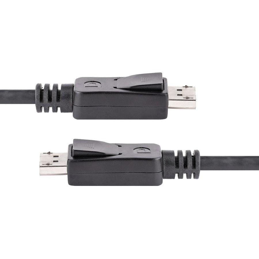 Startech.Com 15 Ft. (4.6 M) Displayport Cable With Latches - 10-Pack