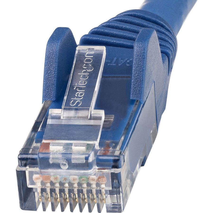 Startech.Com 15Ft (4.6M) Cat6 Ethernet Cable - Lszh (Low Smoke Zero Halogen) - 10 Gigabit 650Mhz N6Lpatch15Bl