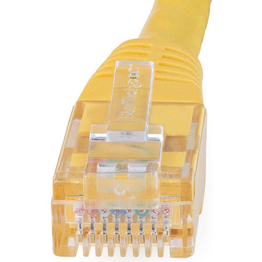 Startech.Com 15Ft Cat6 Ethernet Cable - Yellow Cat 6 Gigabit Ethernet Wire -650Mhz 100W Poe Rj45 Utp C6Patch15Yl