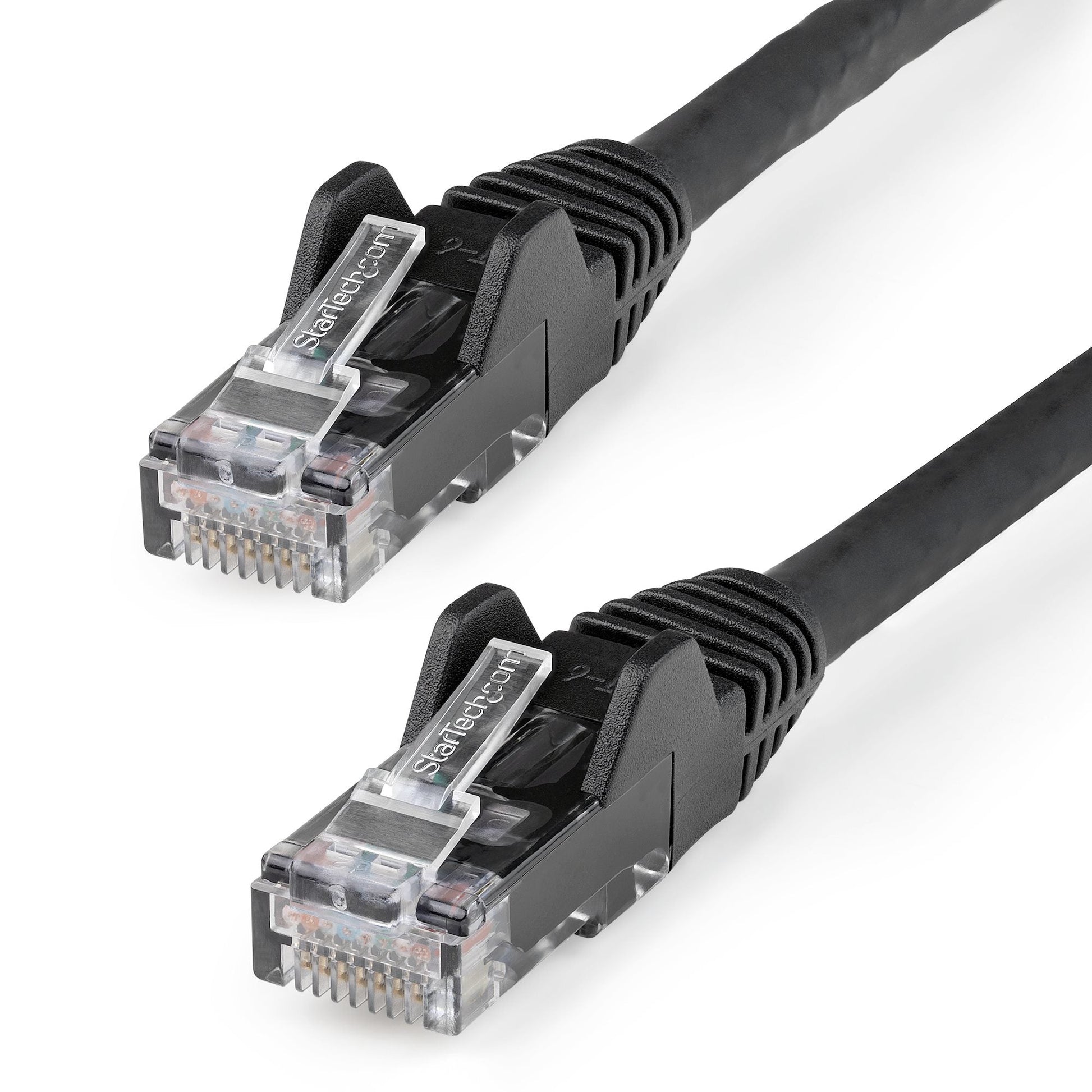 Startech.Com 1Ft (30Cm) Cat6 Ethernet Cable - Lszh (Low Smoke Zero Halogen) - 10 Gigabit 650Mhz 100W N6Lpatch1Bk