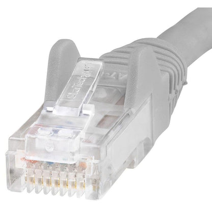 Startech.Com 1Ft Cat6 Ethernet Cable - Gray Cat 6 Gigabit Ethernet Wire -650Mhz 100W Poe Rj45 Utp N6Patch1Gr