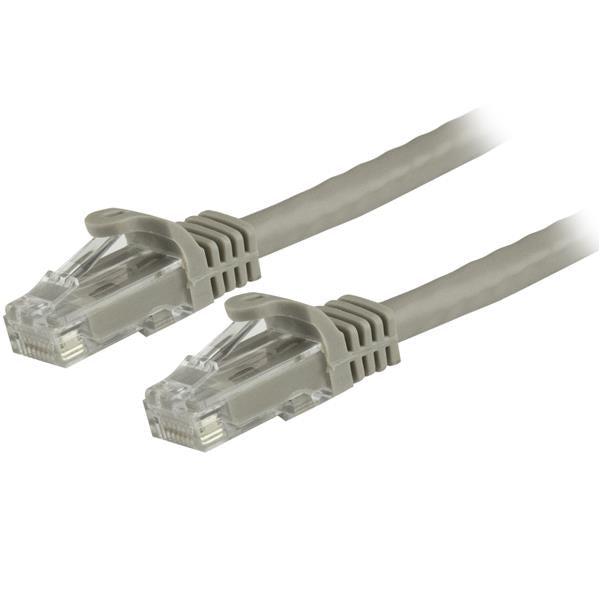 Startech.Com 1Ft Cat6 Ethernet Cable - Gray Cat 6 Gigabit Ethernet Wire -650Mhz 100W Poe Rj45 Utp N6Patch1Gr